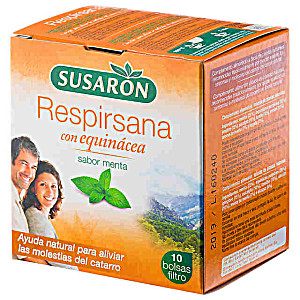 image of Respirsana Infusion With Echinacea Mint Flavor Susarn