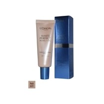 image of L'oreal White Perfect Pearl Foundation N4 Nude Beige