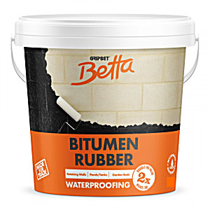 image of Gripset Betta Bitumen Rubber Waterproofing Membrane 4L