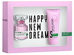 Estojo United Dreams Love Yourself (Loção Corporal) Benetton Eau De Toilette Feminino (8433982000485)