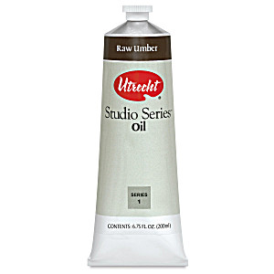 image of Utrecht Studio Series Oil Paint - Raw Umber, 200 ML Tube