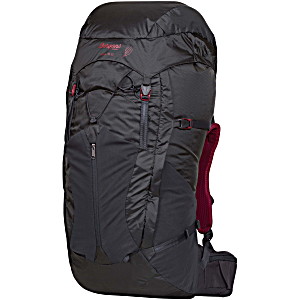 image of Backpack Bergans Women Senja 55 L Solid Charcoal Burgundy